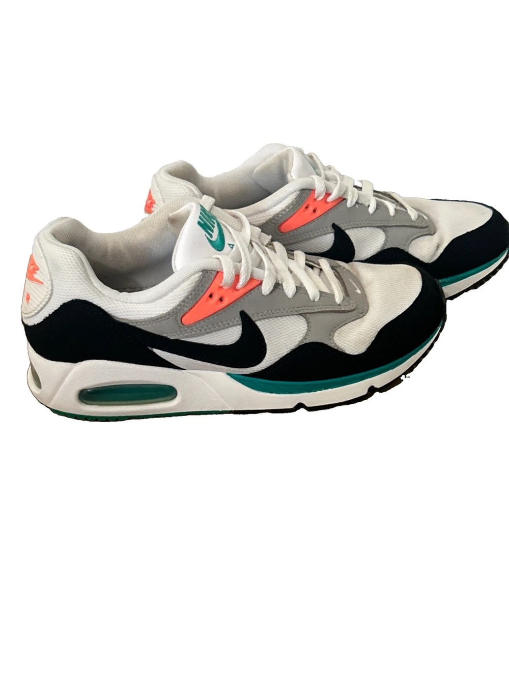 Nike Air Max Correlate 511417-136 Women’s Running White Orange Green Sneakers 9